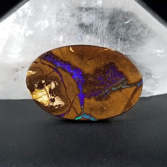 Australian Yowah Opal * 28.73 x 18.90 x 4.10mm * Double Sided boulder opal cab - Picture 10 of 13